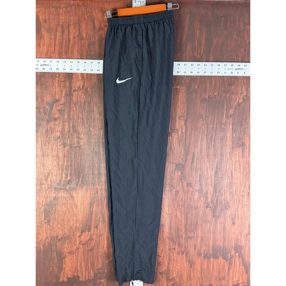 Nike Woven Running Training Pants Zip Ankle‎ Lightweight AA1999 Black Mens Small - Picture 1 of 10